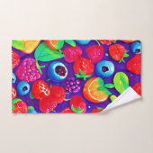 Citrus & Berries Burst Badhandtuch Set (Handtuch)