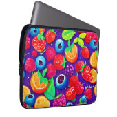 Citrus & Berries Burst Laptopschutzhülle (Vorne Rechts)