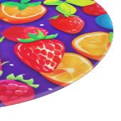 Citrus & Berries Burst Schneidebrett (Ecke)