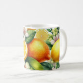 Citrus Bloom Kaffeetasse (VorderseiteRechts)
