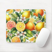 Citrus Bloom Mousepad (Mit Mouse)