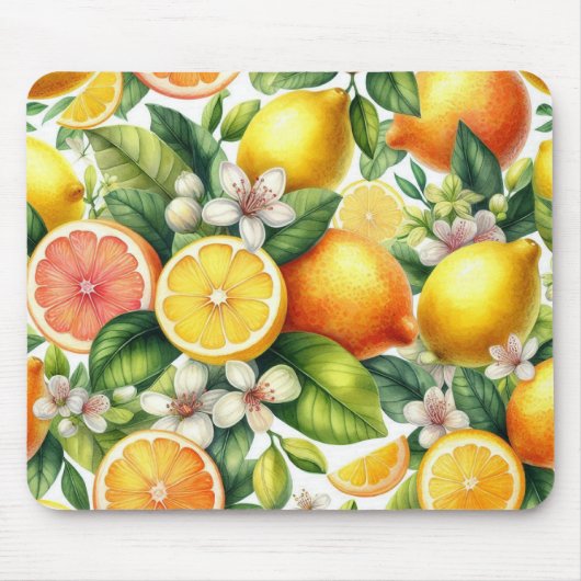 Citrus Bloom Mousepad (Vorne)