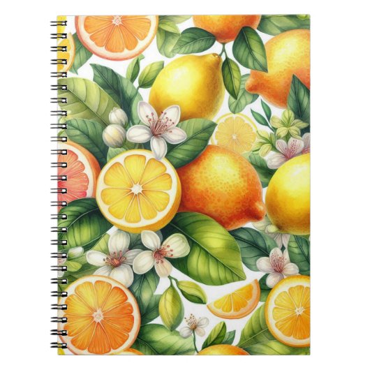 Citrus Bloom Notizblock (Vorderseite)