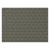 Citrus Bloom Orange Botanical Foliage Tischdecke (Vorderseite (Horizontal))