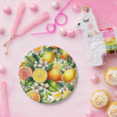 Citrus Bloom Pappteller (Party)