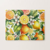 Citrus Bloom Puzzle (Horizontal)