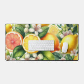 Citrus Bloom Schreibtischunterlage (Tastatur & Maus)