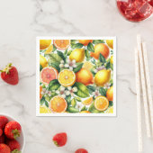 Citrus Bloom Serviette (Beispiel)