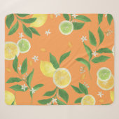 Citrus Bloom Wasserfarbstoff Sherpadecke (Vorderseite (Horizontal))