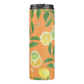 Citrus Bloom Wasserfarbstoff Thermosbecher (Rückseite)