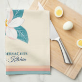 Citrus Blossom & Coastal Geschirrtuch (Viertel Falte)