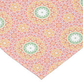Citrus Blossom Tile Pattern Mittelgroßer Tischläufer (Ecke)