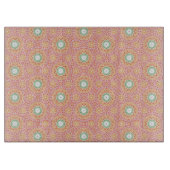 Citrus Blossom Tile Pattern Schneidebrett (Vorderseite)