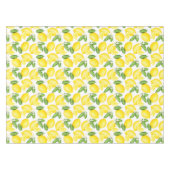 Citrus Botanical Lemon Tischdecke (Vorderseite (Horizontal))