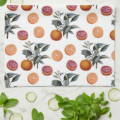 Citrus Botanical Print Geschirrtuch (Gefaltet)