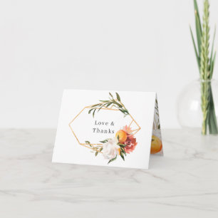 Citrus Botanical Sonnenverwöhnt Floral Danke