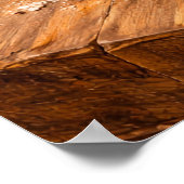 Citrus Bowl Still Life a Warm Rustic Kitchen Poster (Ecke)