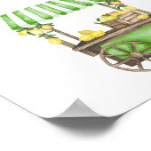 Citrus bridal shower - Guess how many game Poster (Ecke)