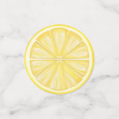 Citrus Bright Lemon Positano Cocktail Confetti Konfetti (Klein Vorderseite)