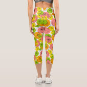 Citrus Capri Leggings (Rückseite)