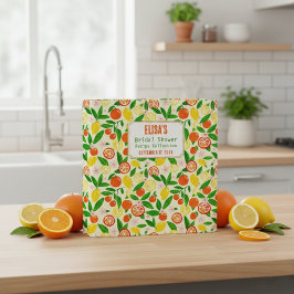 Citrus Celebration Bridal Shower CUSTOM Recipe 2,5 Cm Ordner