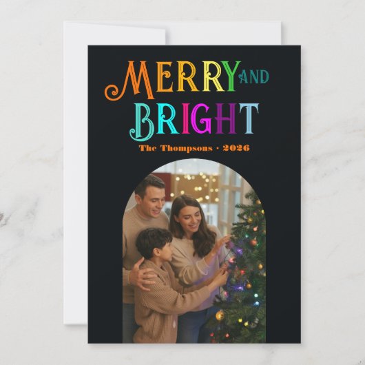 Citrus Cheer "Year in Review" Fotos Weihnachten (Vorderseite)