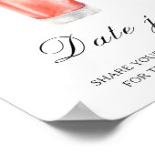 Citrus cocktail bridal shower - date night ideas poster (Ecke)