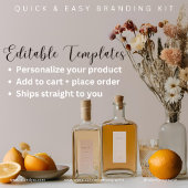 Citrus | Cocktails | Boho Blume | Cocktail Serviette