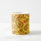 Citrus Colored Paisley Kaffeetasse (Mittel)