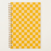 Citrus cream checkered board pattern planer (Vorderseite)
