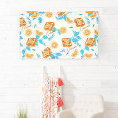 Citrus Delight Pastry and Blätter Dessert Pattern Banner (Insitu)