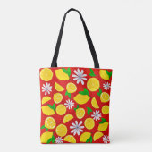 Citrus Delight Tote Bag Tasche (Rückseite)