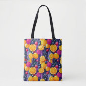 Citrus Delight Wellness Tote Bag & Vibrant Frucht Tasche (Vorderseite)