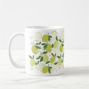 Citrus Design Keramik Tasse