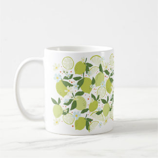 Citrus Design Keramik Tasse