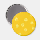 Citrus Dots Magnet (Vorderseite/Rückseite)