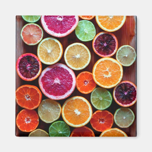 Citrus Dream Lemon Limon Orange Frucht Magnet (Vorne)
