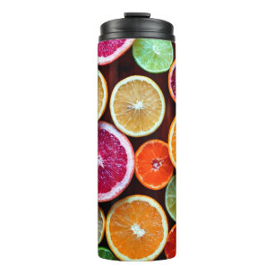 Citrus Dream Lemon Limon Orange Frucht Thermosbecher