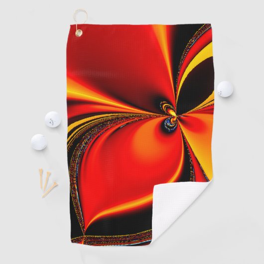 Citrus Elegance Golfhandtuch (Insitu)