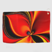 Citrus Elegance Golfhandtuch (Horizontal)