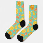 Citrus Energy Socken (Linkes Detail)