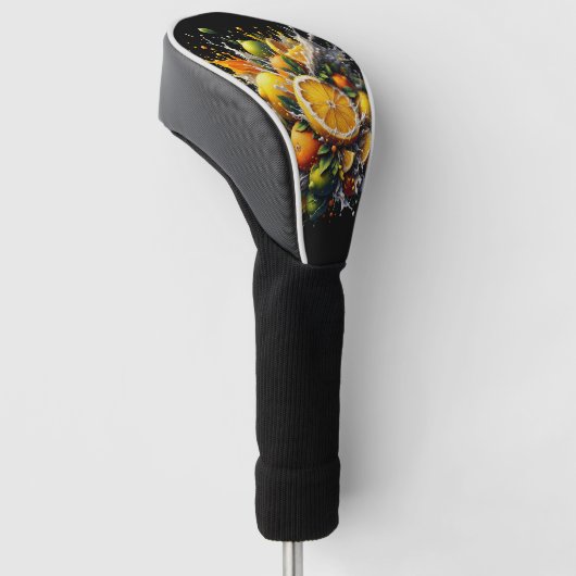 Citrus Explosion Golf Headcover (angewinkelt)