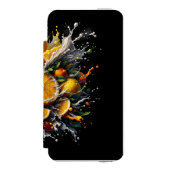 Citrus Explosion Incipio iPhone Geldbeutel-Hülle (Folio Vorderseite)