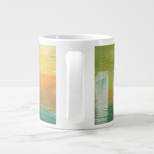 Citrus Fields I Jumbo-Tasse (Rückseite)