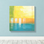 Citrus Fields I Leinwanddruck (Insitu (Holzboden))