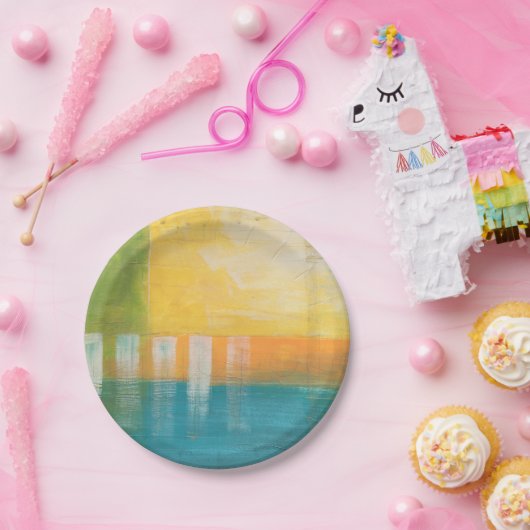 Citrus Fields I Pappteller (Party)