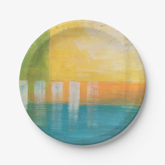 Citrus Fields I Pappteller (Vorderseite)