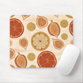 Citrus & Fig Mediterrane Küche Botanical Mousepad (Mit Mouse)