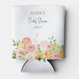 Citrus Floral Brautparty tropisch hell Dosenkühler