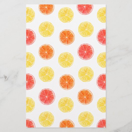 Citrus Floral, der das beste Spiel der Braut kennt (Rückseite)